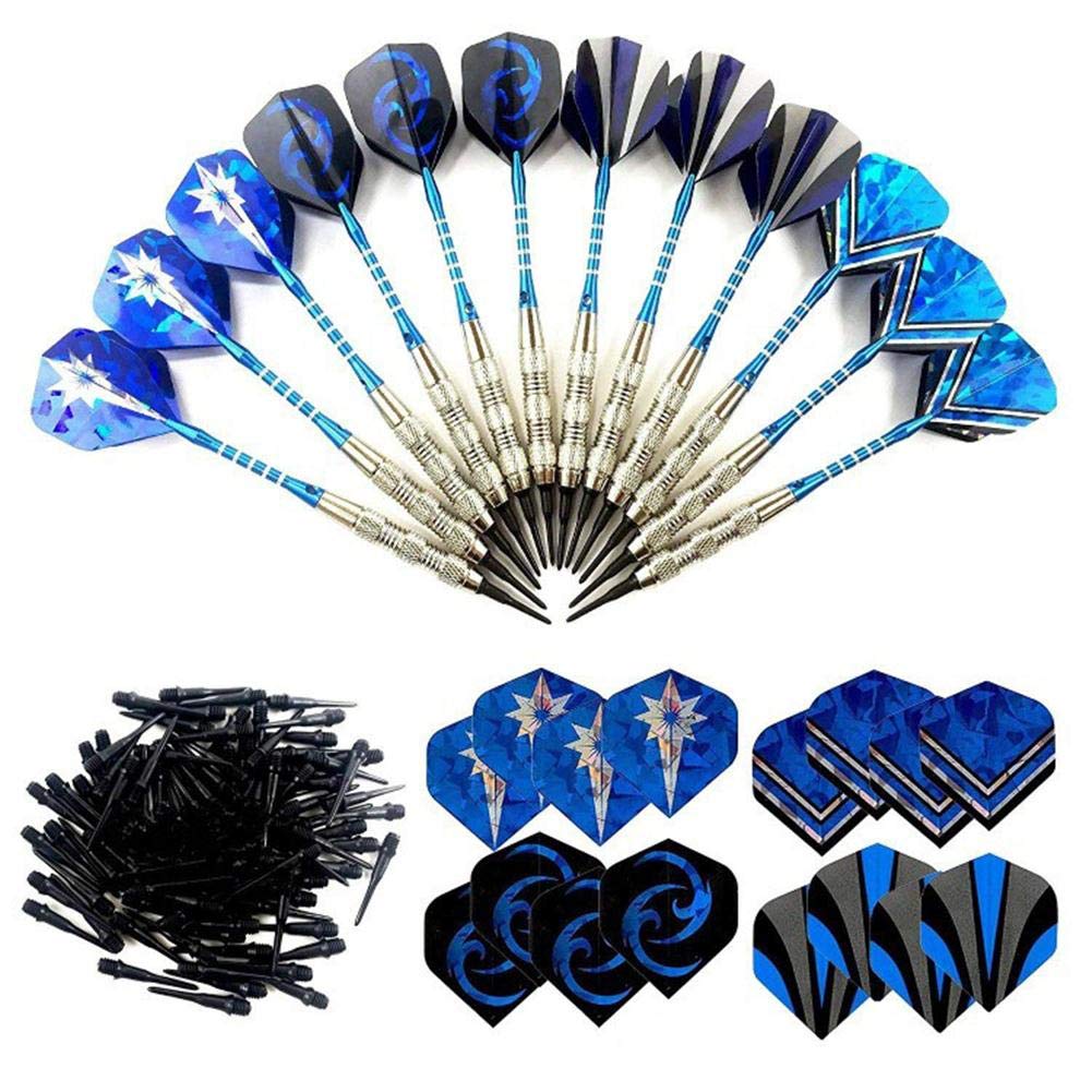 Jeu de fléchettes pour novices avec fléchettes souples de sécurité et accessoires