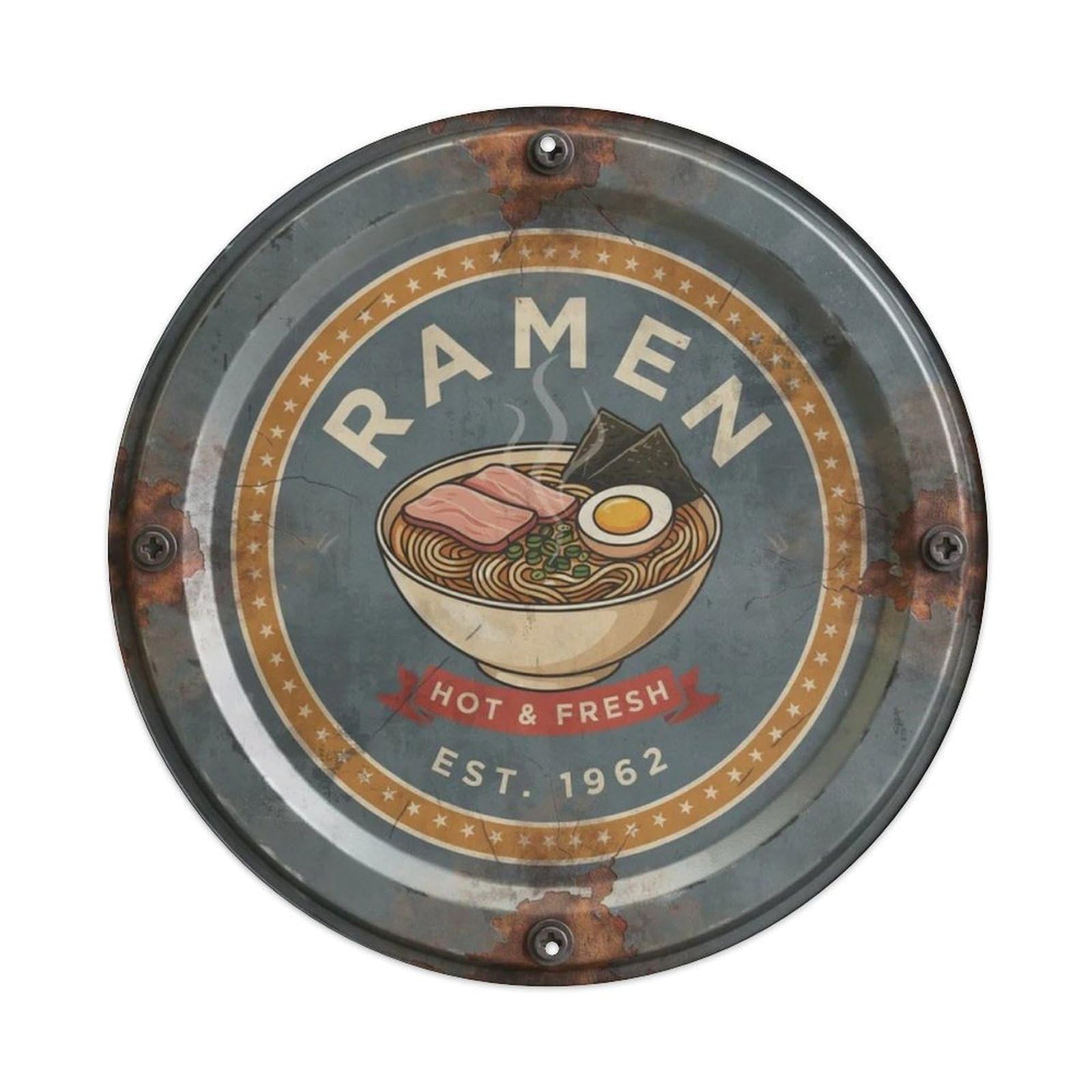 Retro-Diner-Decor Metal Tin Sign Plaque