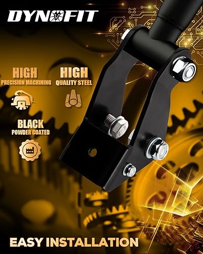 Miniatura 5 de dynofit Extensores de choque de 3 a 5 pulgadas para Chevy Silverado y GMC Sierra C1500, soportes de choque de caída de montaje trasero compatibles