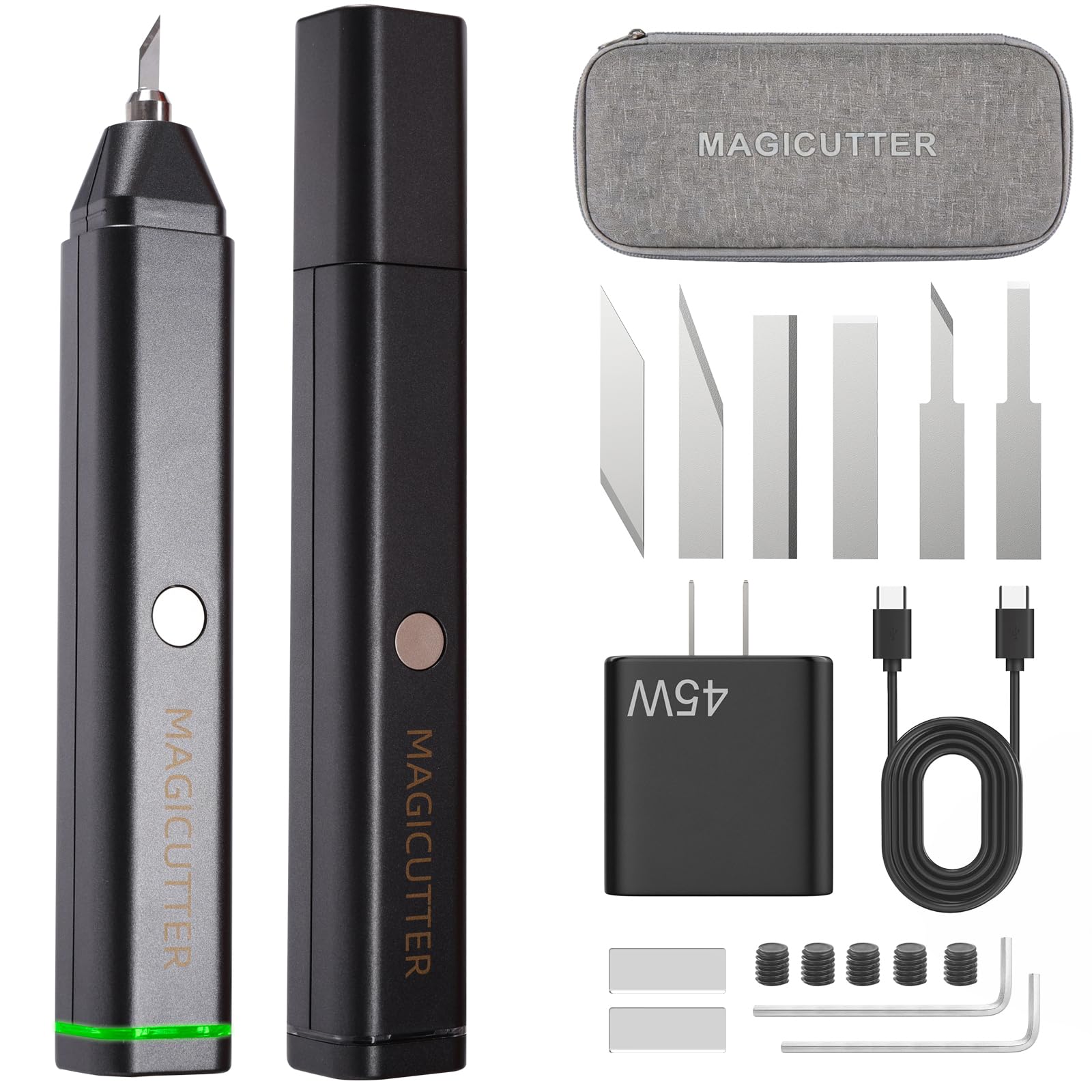 Amazon | 【45W高出力 】 超音波カッター USB Type-C給電式 40kHz高速