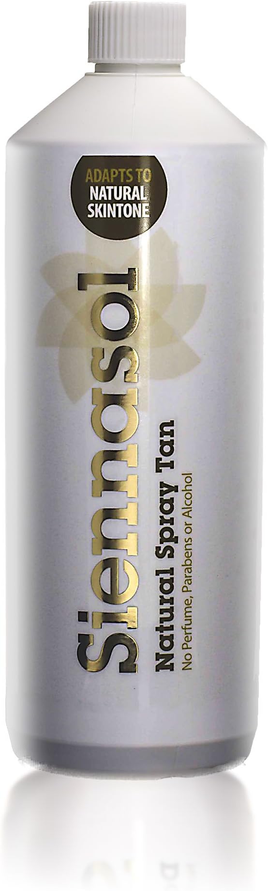 Siennasol Spray Tan Solution - 1 Litre; Natural 10% DHA; Phthalate, Perfume & Paraben-Free; Aloe Vera & Kiwi Infused; Ideal for Salons & Mobile Tanners