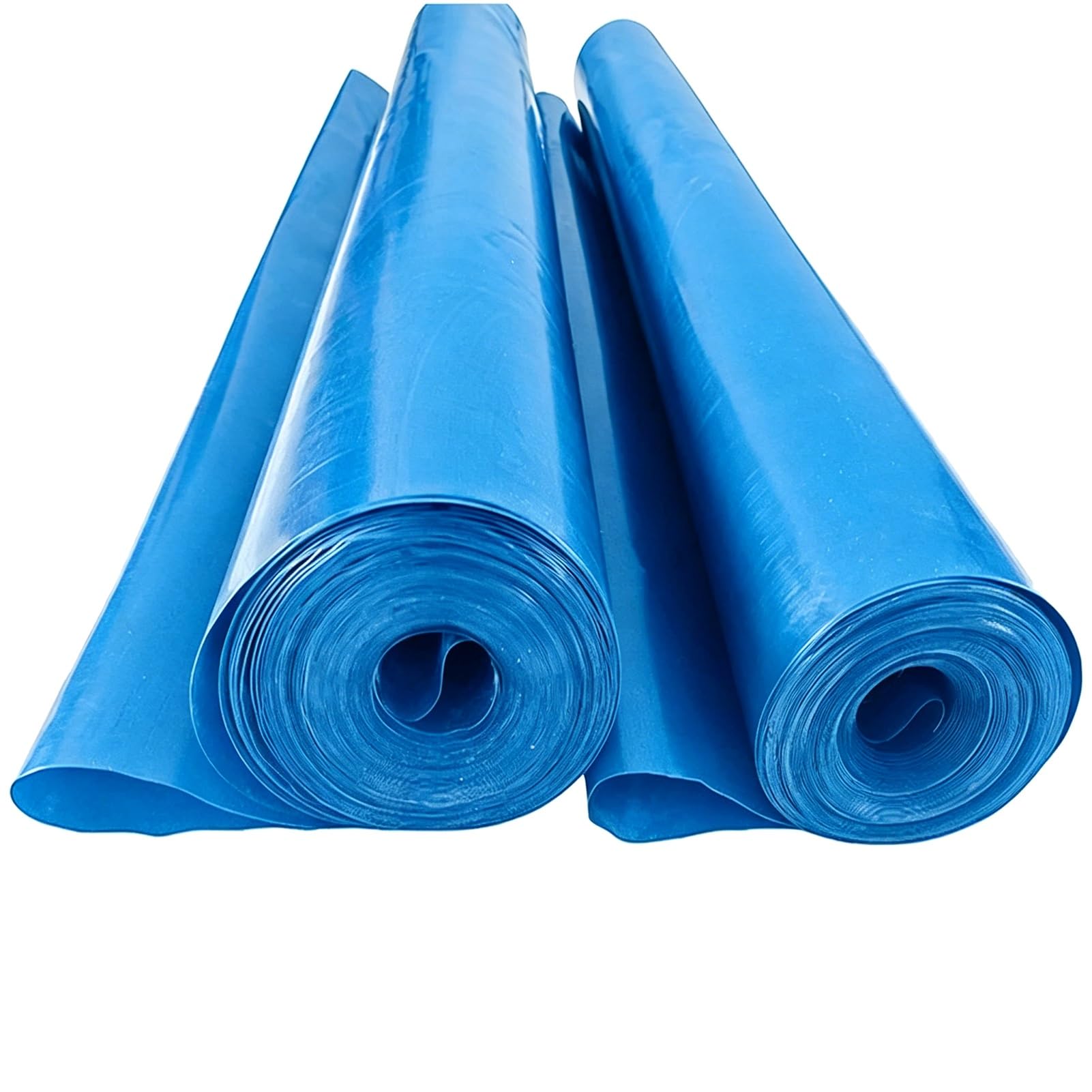 Yopappol Flexible HDPE Blue Pond Liner 12x15FT, Durable Waterproof Pond Membrane for Outdoor Koi Fish Pond, Water Garden, Duck Pond Construction & Water Storage(6x9m(19.7x29.5ft))