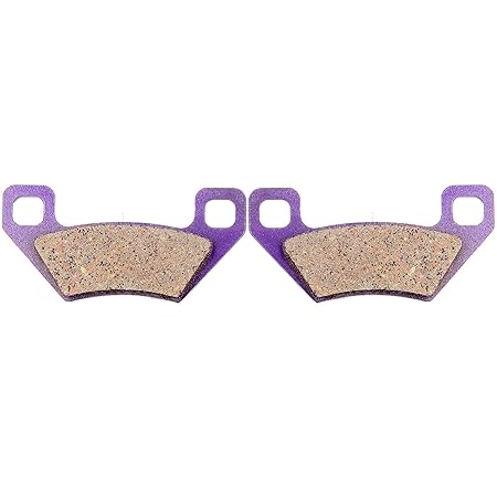 OCPTY Carbon Fiber Brake Pads Fit for 2013-2014 Arctic Cat Wildcat X 1000,2011-2013 Arctic Cat XC450,2012 KYMCO Maxxer 450i,2008-2012 KYMCO MXU 375