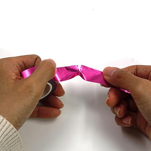 Miniatura 4 de Cinta washi de lámina plateada para pared, cinta decorativa para manualidades, cinta adhesiva adhesiva para espejo, tiras plateadas para decoración