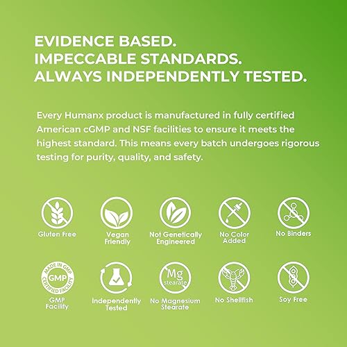 Miniatura 6 de HUMANX Sciatica Focused Formula - Suplemento de apoyo nervioso con ácido R-lipoico estabilizado para mayor fuerza, vitaminas que promueven una