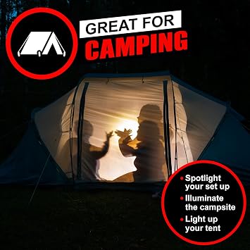 GearLight LED Fenerler - Yüksek Lümenli Mini Kamp Fenerleri, 5 Mod, Yakınlaştırılabilir Işın - Dış Mekan ve Ev Kullanımı için Güçlü, Parlak ve Çok Yönlü Taktik Flaş Işığı
