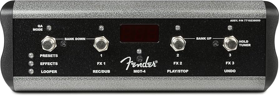 Fender フェンダー FOOTSWITCH フットスイッチ MGT-4 Amazon | Fender フットスイッチ MGT-4 FOOTSWITCH | フットスイッチ
