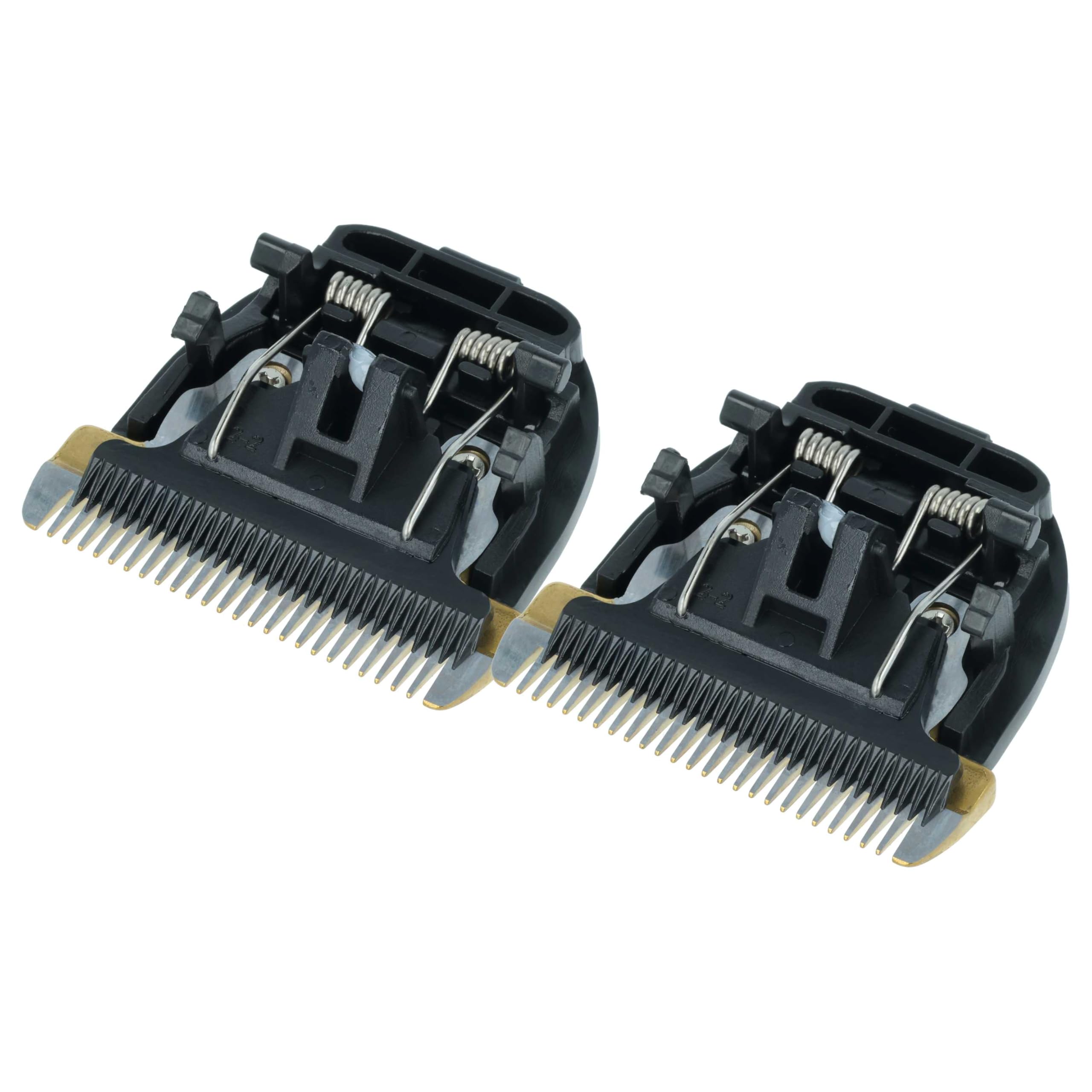 vhbw 2x Scherkopf kompatibel mit Panasonic ER-DGP84 | ER-DGP74, ER-DGP 72, ER-FGP 72, ER-GP80, ER-1611, ER-DGP82 Rasierer Schwarz