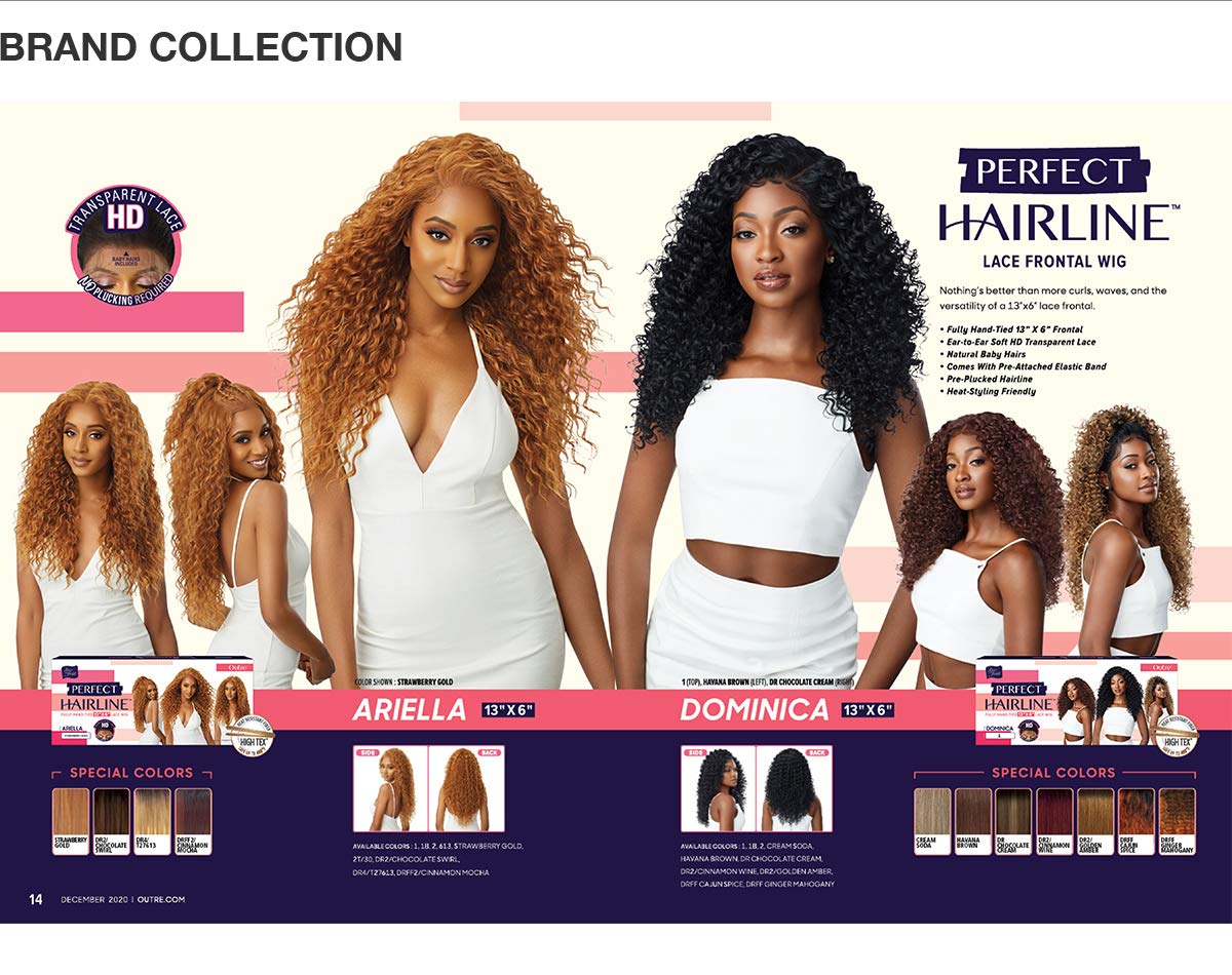 Outre LACE FRONT WIG - PERFECT HAIR LINE 13X6 - DOMINICA (CRMSOD)