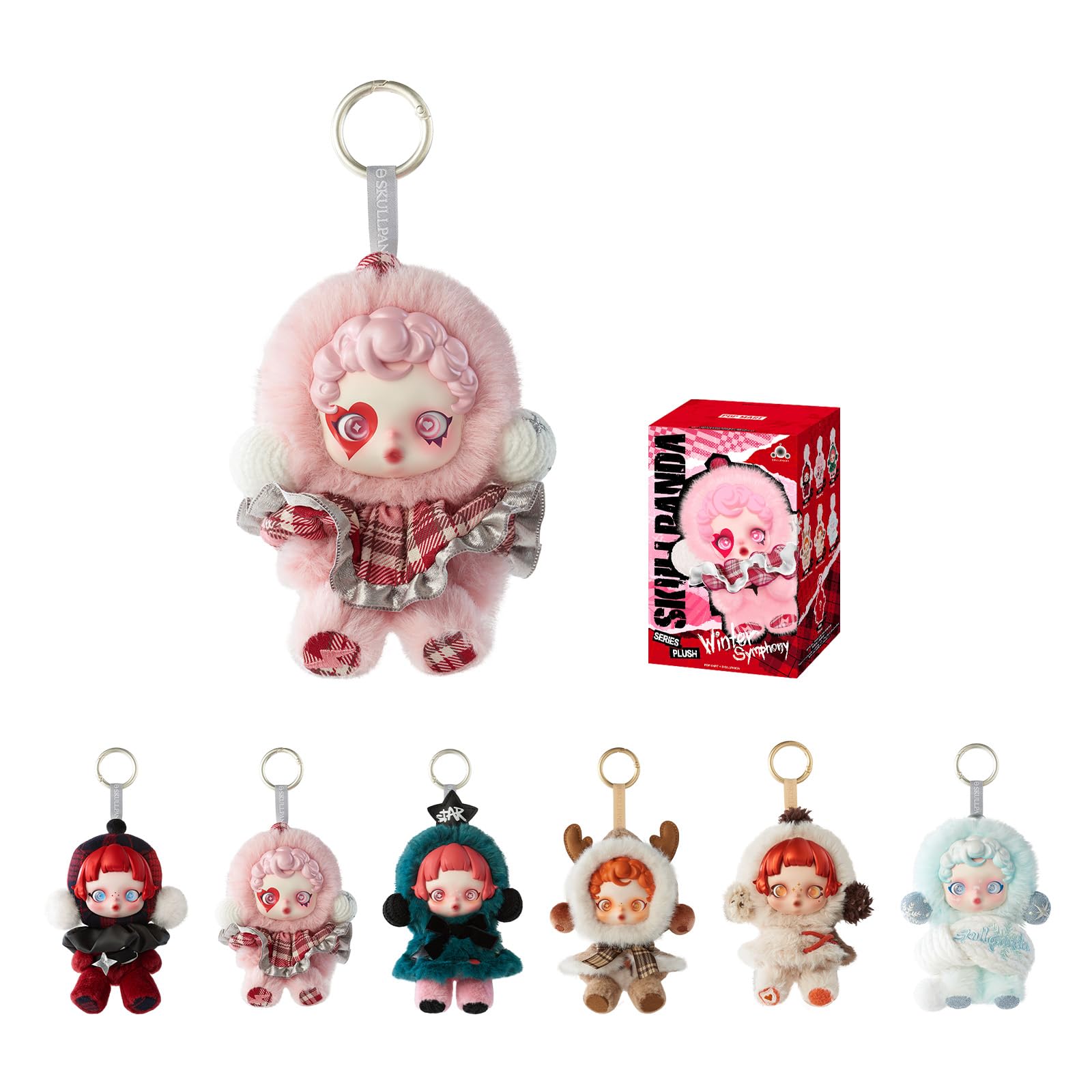 す*な様 POP MART クロミ × SKULLPANDA キーチェーン SKULLPANDA × KUROMI Plush - POP MART (United States)