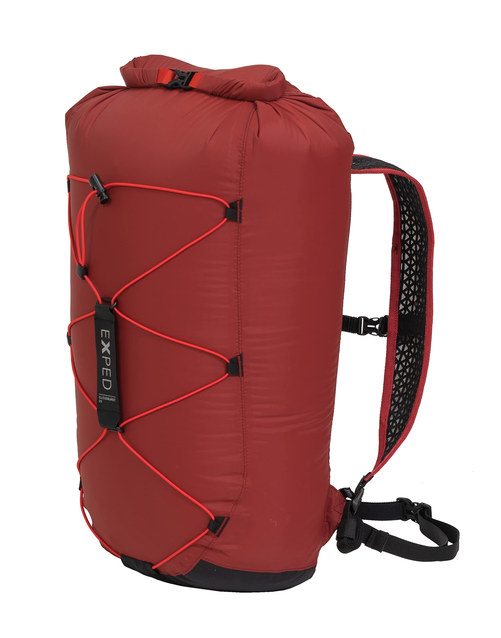Exped Unisex Burgundy Cloudburst Backpack, 25L, 25L