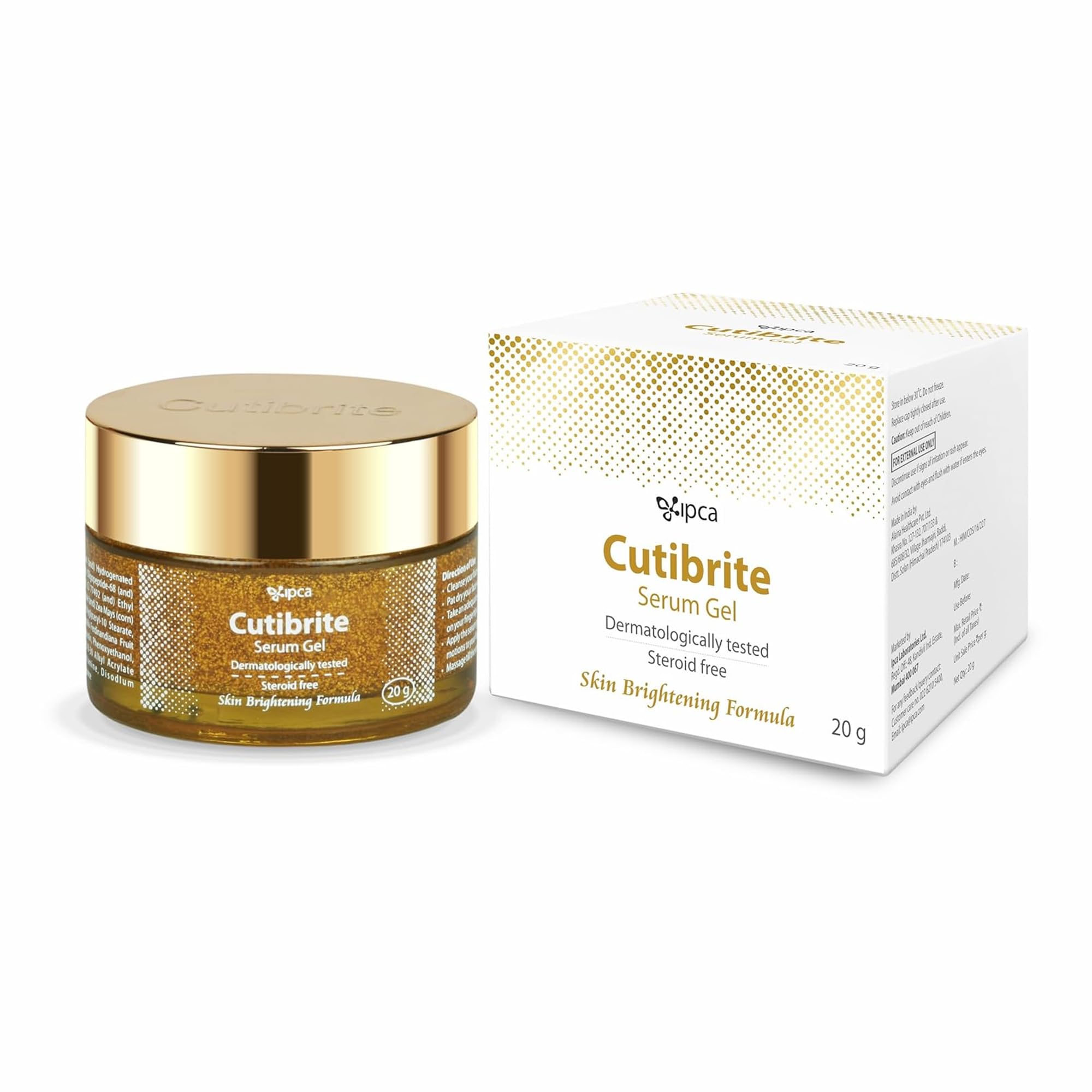 IPCA Cutibrite Serum Gel – 20g Skin Radiance Serum, Helps Reduce Appearance of Dark Spots, Improves Even Skin Tone & Clarity, Lightweight Daily Use Formula-image-32