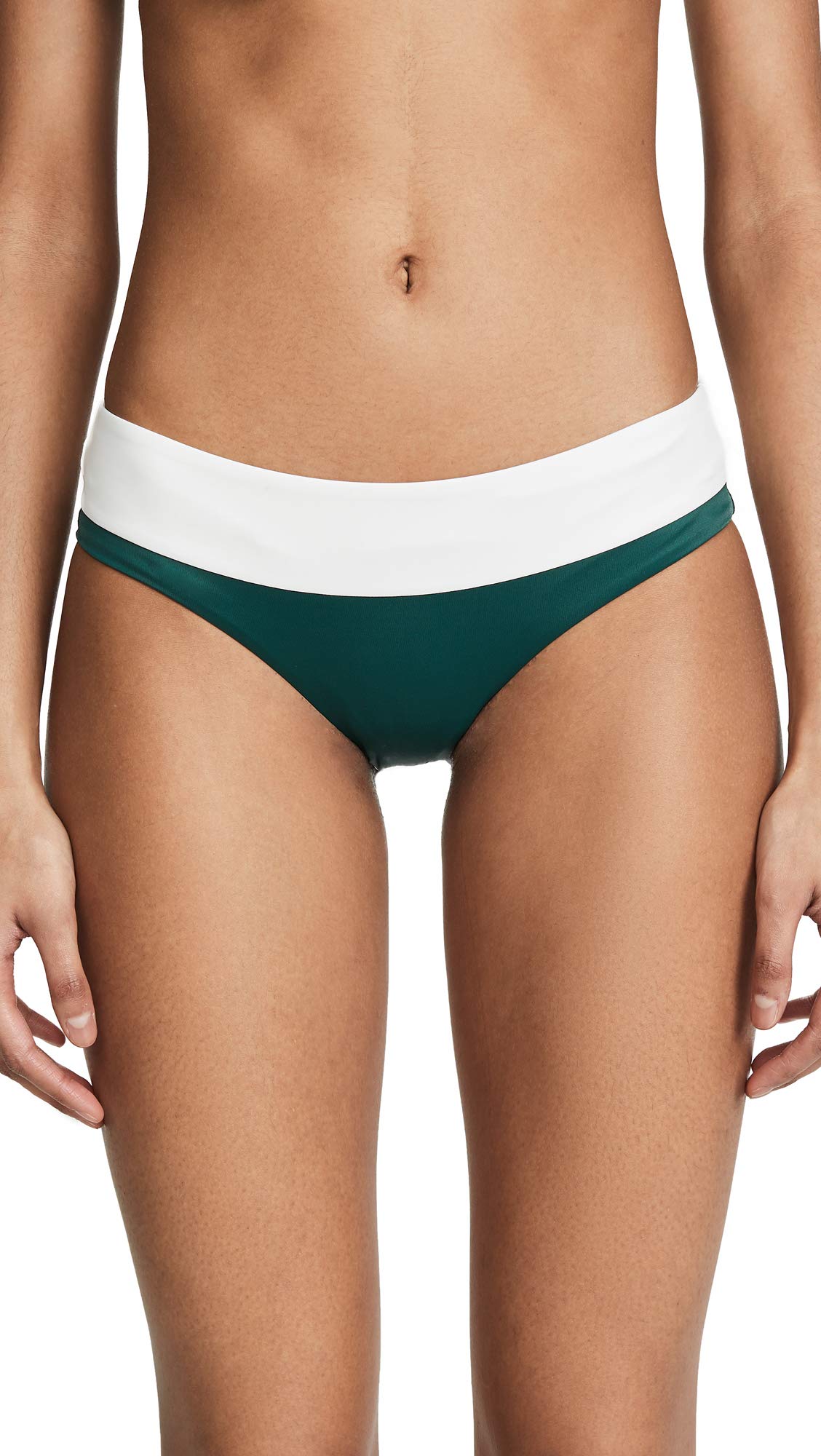Tori Praver SwimwearWomen's Cammie Bikini Bottoms, Emerald, Green, Large