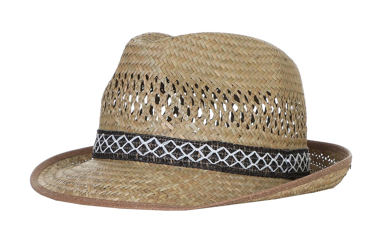 Harrys-Collection Herren Strohhut Erntehut!