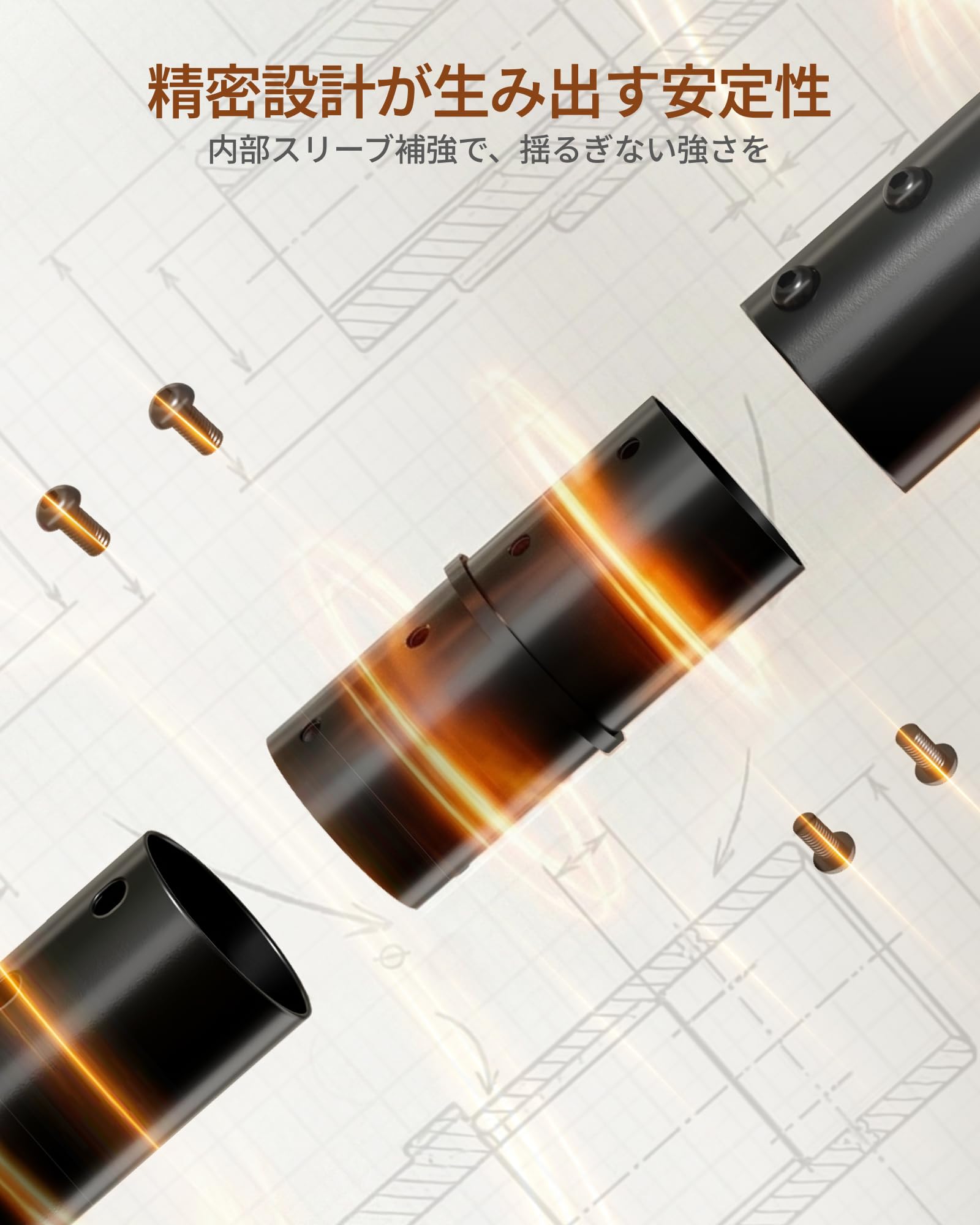 Amazon.co.jp: ECOTINY テレビスタンド 32~60インチ対応 耐震 移動式
