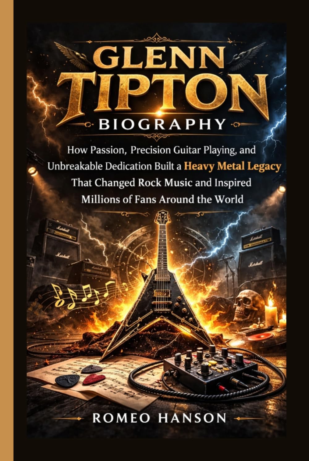 Glenn Tipton biographie livre de chevet pour passionné de guitare rock