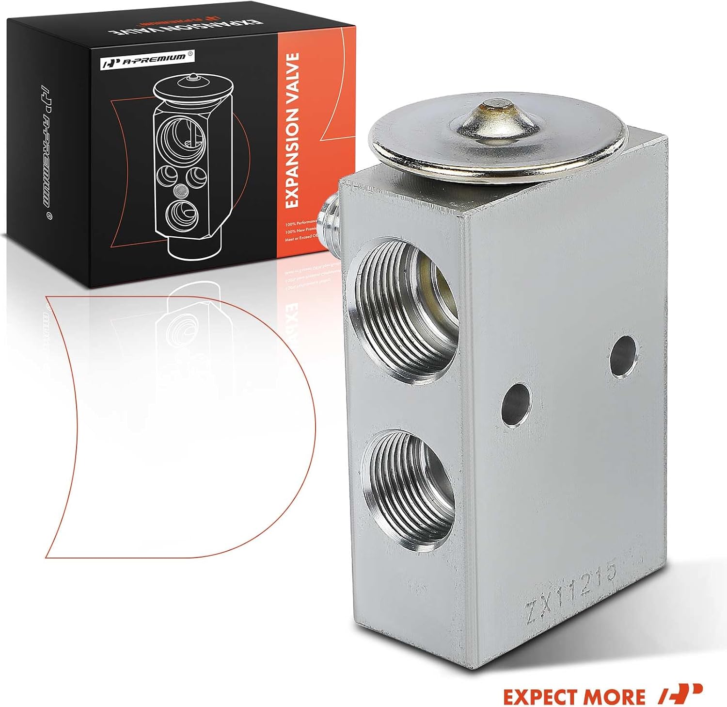 A-Premium AC Expansion Valve Compatible with Western Star 3700/3800/4800/4900/4900EX/4900FA/4900SA/6900XD/5800/4900E/5900/6900