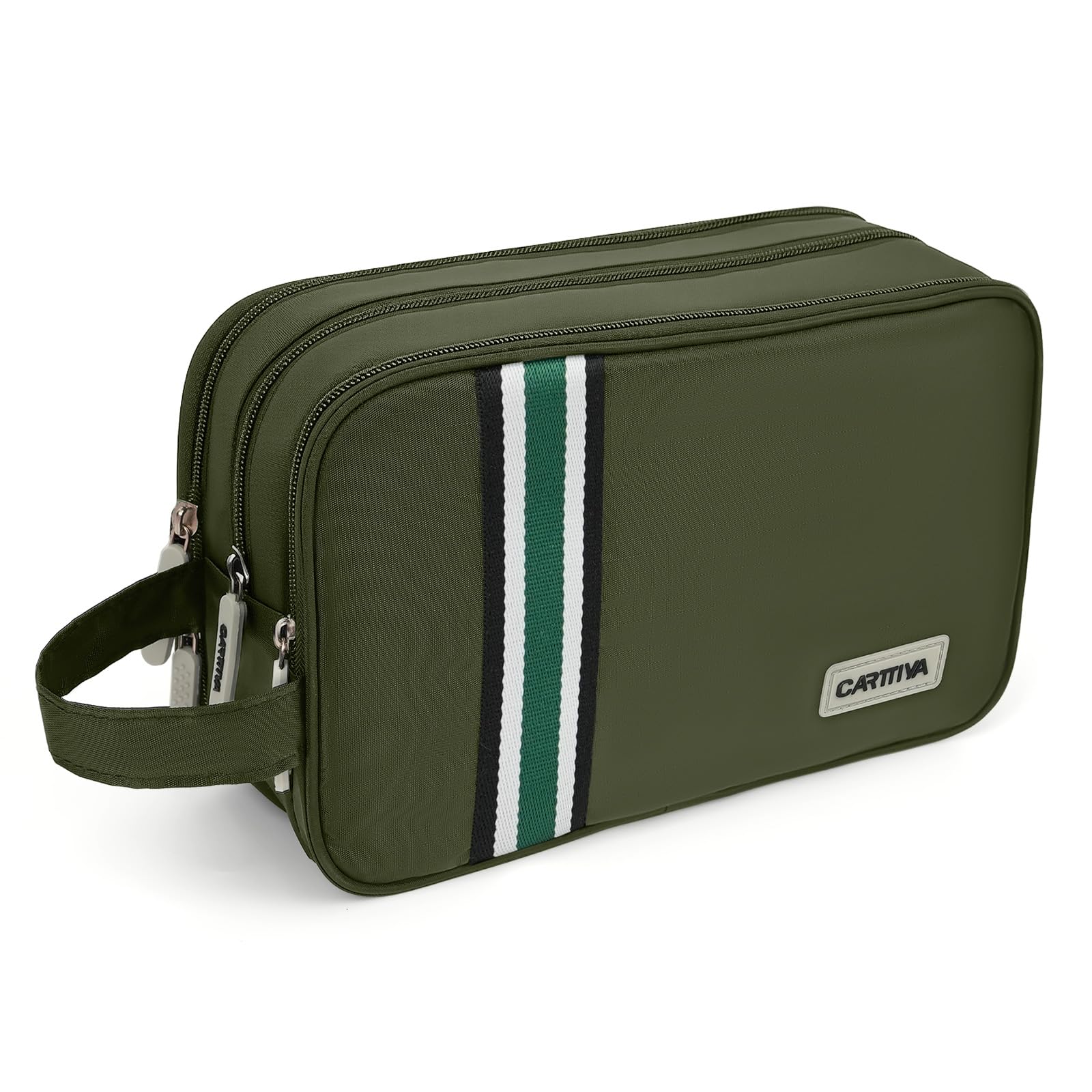 Carttiya Beauty Case da Viaggio Uomo, Impermeabile Borsa da Toilette Grande Capacità Trousse da Viaggio Borsa da Bagno Trousse de Toilette Beauty Case