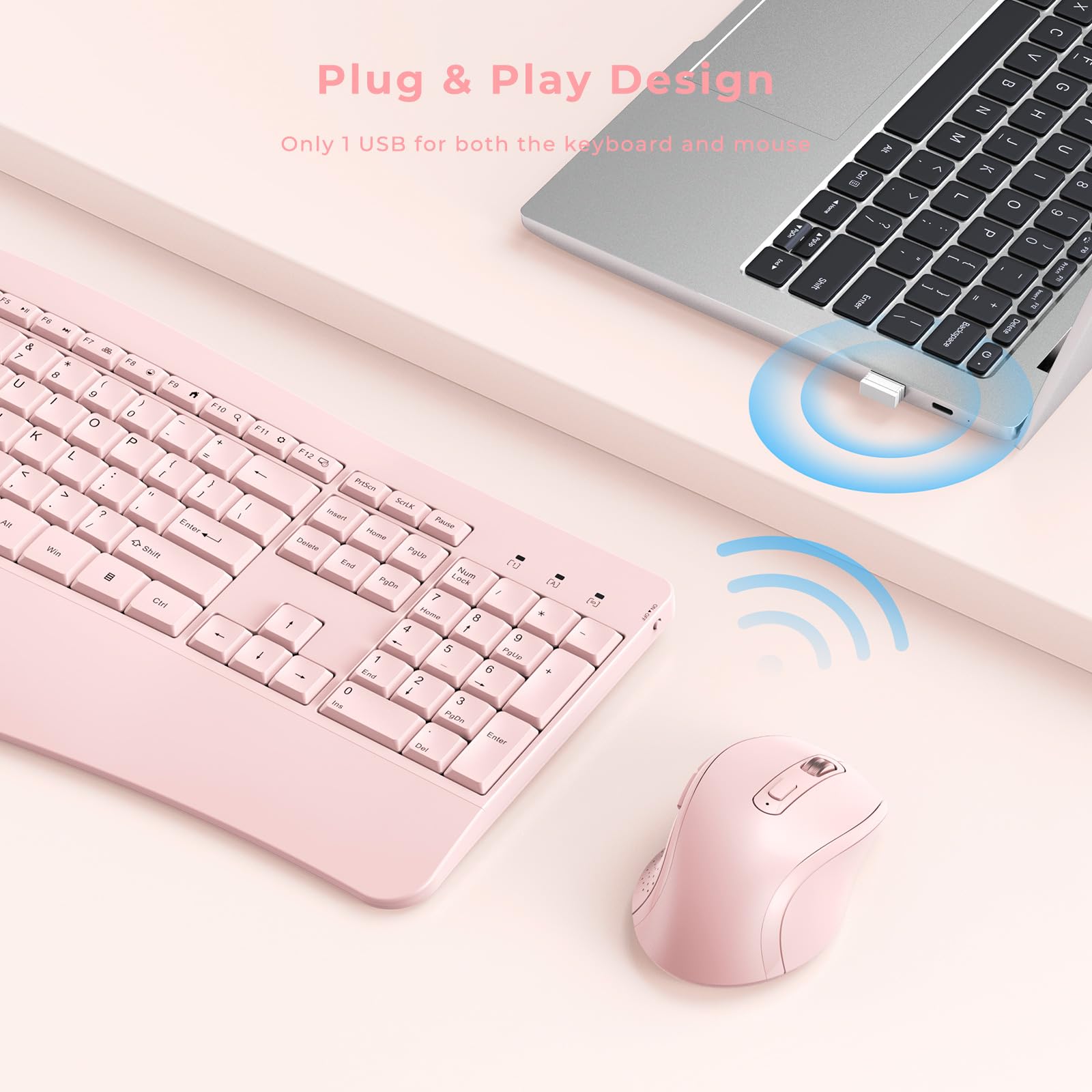 Incase Sculpt Ergonomic Keyboard & Mouse Combo - Designed By Microsoft - Split