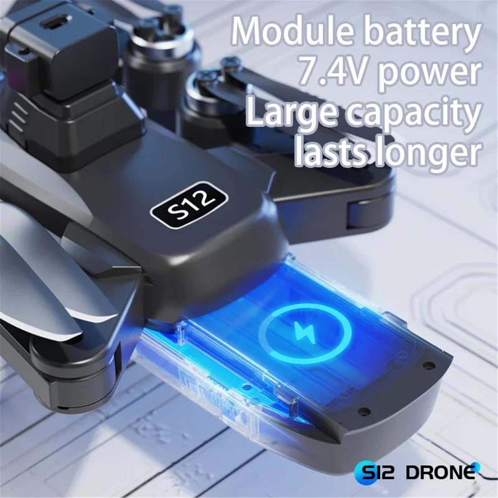 Dron s12 6k profesjonalny dron z kamerą hd gps 5g wifi silnik bezszczotkowy optyczny przepływ zawisający składany quadrocopter,Triple battery
