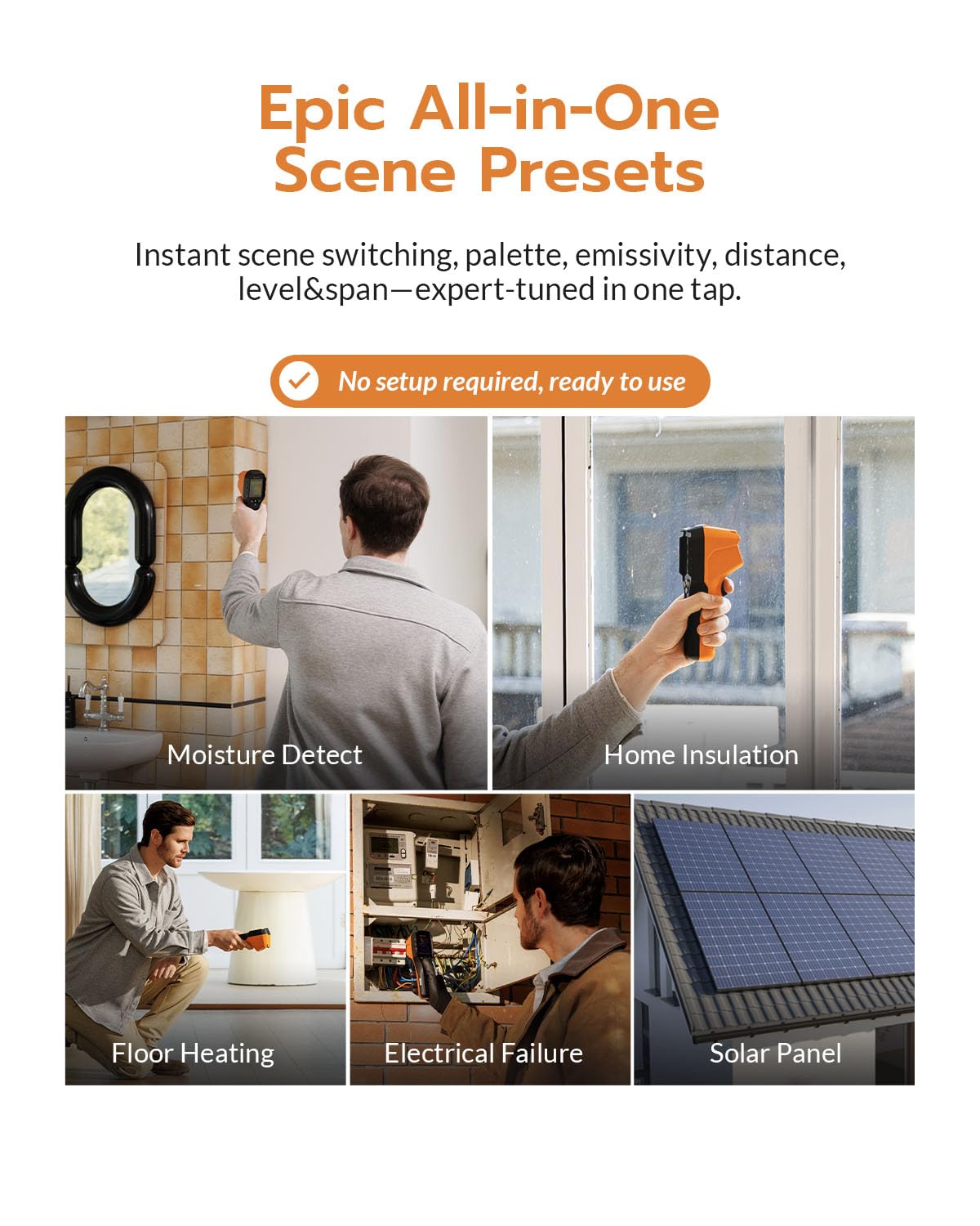 GT16S Thermal Camera,AI Scene Detection,Thermometer Mode — Amazon image 4