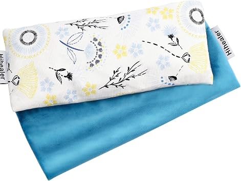 Hihealer Lavender Eye Pillow for Relaxation, Yoga, Sleep, Weighted Eye Mask