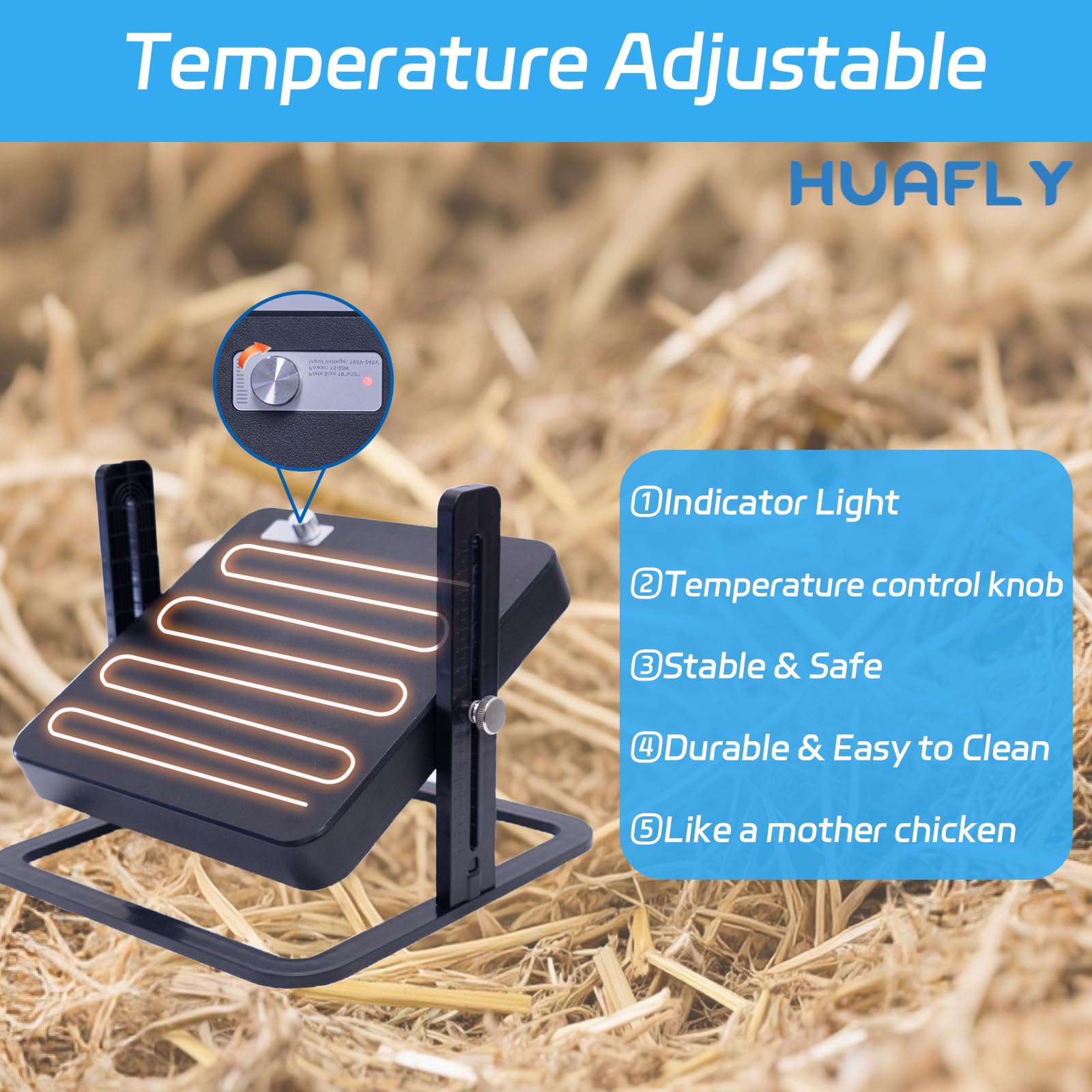 Snapklik.com : HUAFLY Brooder Plate,10