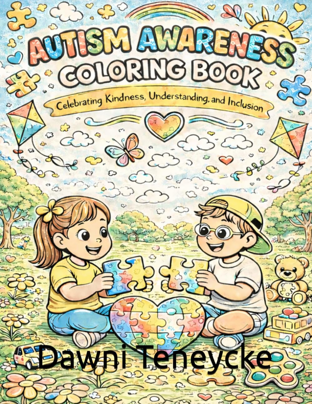 Autism Awareness Coloring Book: Celebrating Kindness, Understanding, and Inclusion