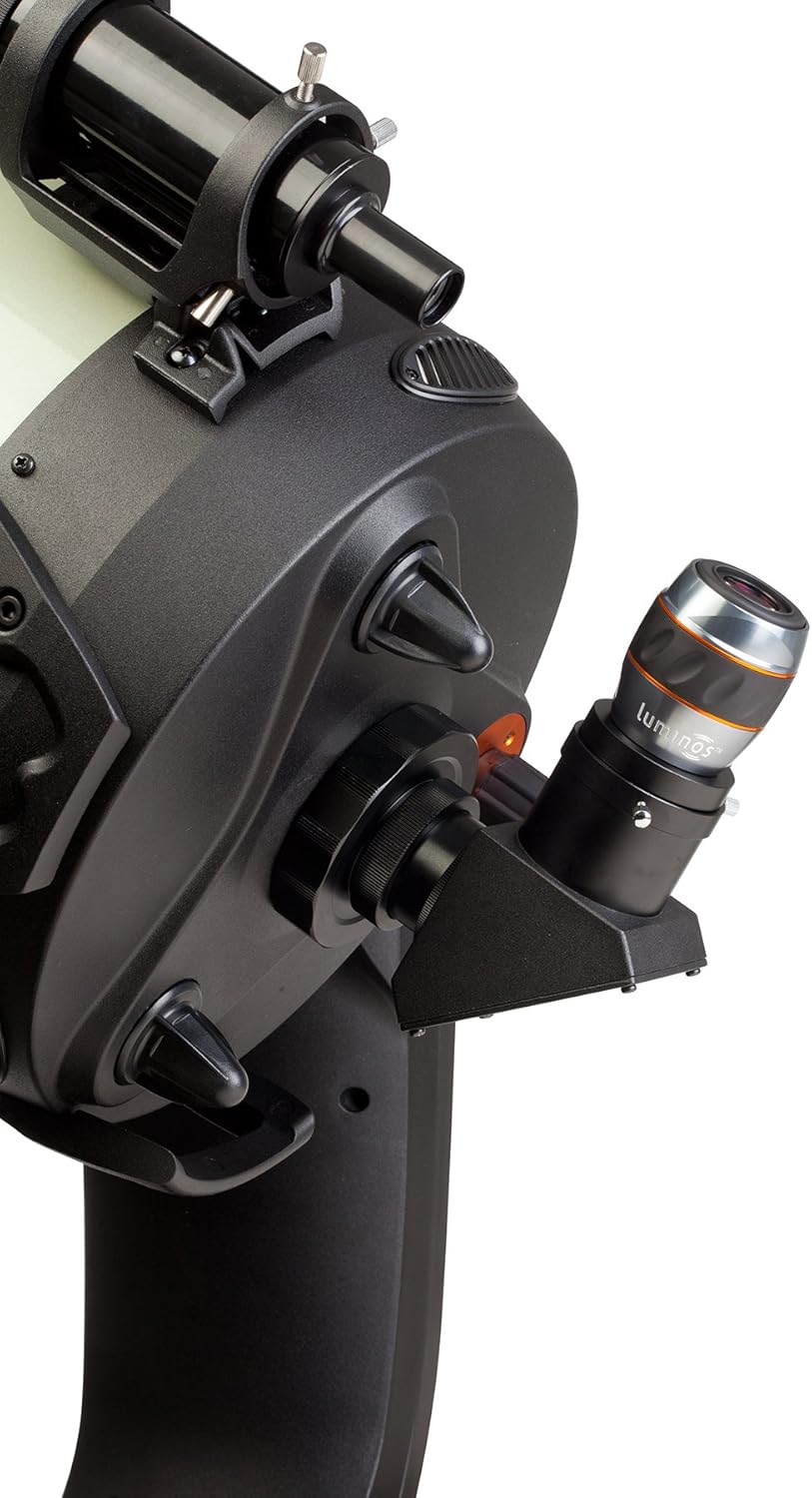 Celestron 93432 Luminos 15mm Eyepiece (Silver/Black) & Zoom Eyepiece for Telescope - Versatile 8mm-24mm Zoom for Low Power and High Power Viewing