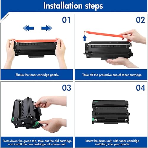Miniatura 4 de TN760 TN-760 TN730 - Cartucho de tóner negro de alto rendimiento compatible con Brother TN 760 Toner para HL-L2395DW HL-L2370DW HL-L2390DW