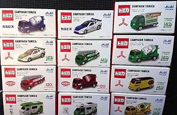 Amazon.co.jp: 2024年アサヒ飲料コラボ トミカ コンプセット