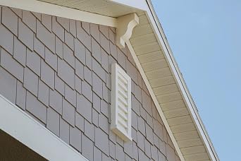 Fypon Functional Louver Vertical - Brickmould Style | 24 x 36 | FLV24X36