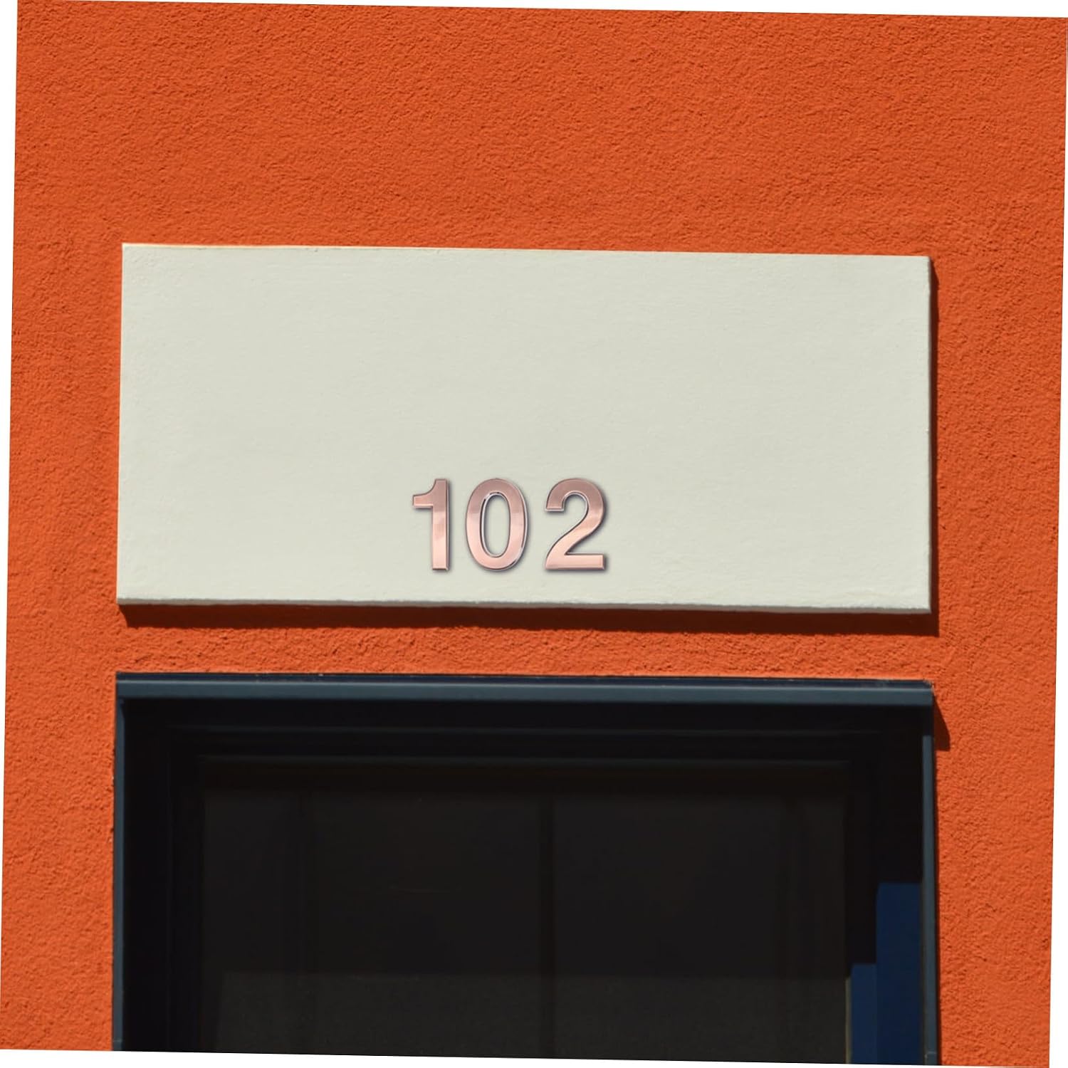 DOITOOL 2sets Self-adhesive Door Number Stickers for Mailboxes Office and Home Decoration Resistant Easy to Install Finish Numbers