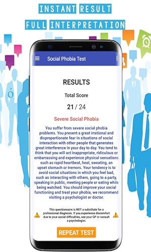 Anxiety and Social Phobia Test