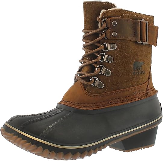 Sorel Winter Fancy Lace II Boot - Women's Elk/Grizzly Bear, 10.5