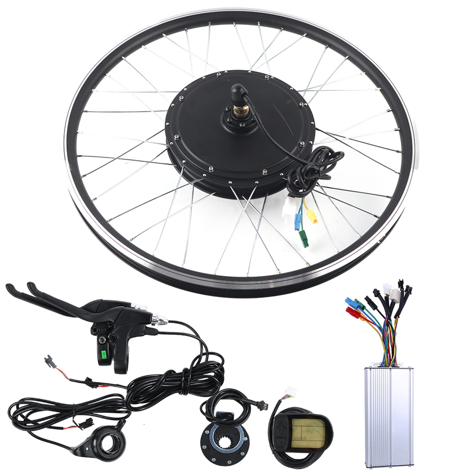 Mountain Bike E Bike Conversion Kit With 48v 1500w Motor