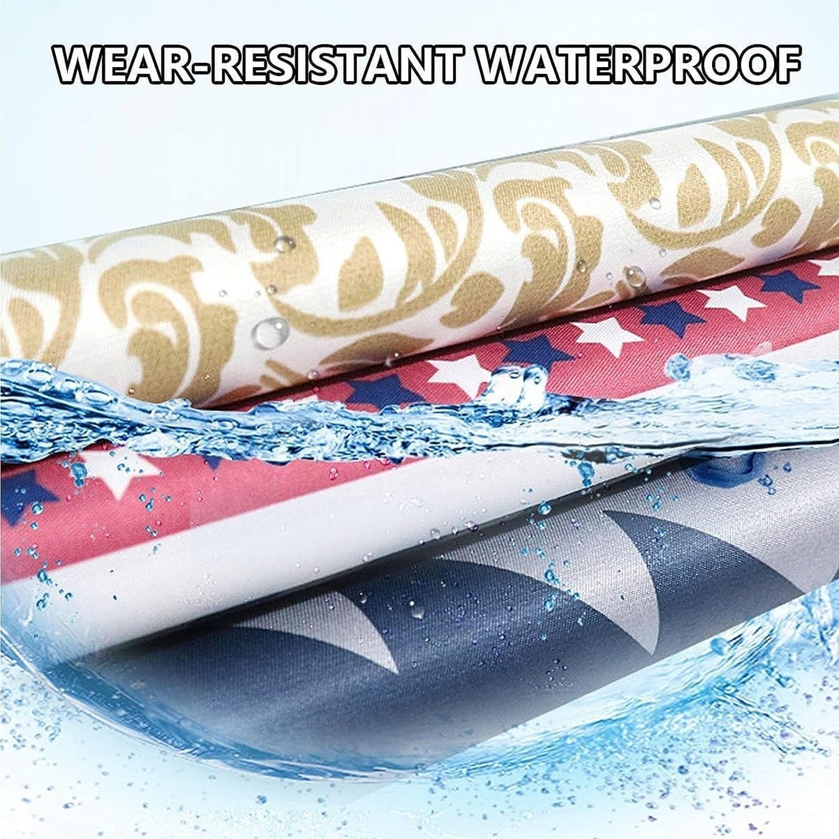 Portable Closet Wardrobe Large Clothes Organizer with 6 Storage Shelves, 2 Hanging Rods and 2 Side Pockets Metal Garment Rack for Bedroom (Color : Blue-3, Size : 168X46X172CM)