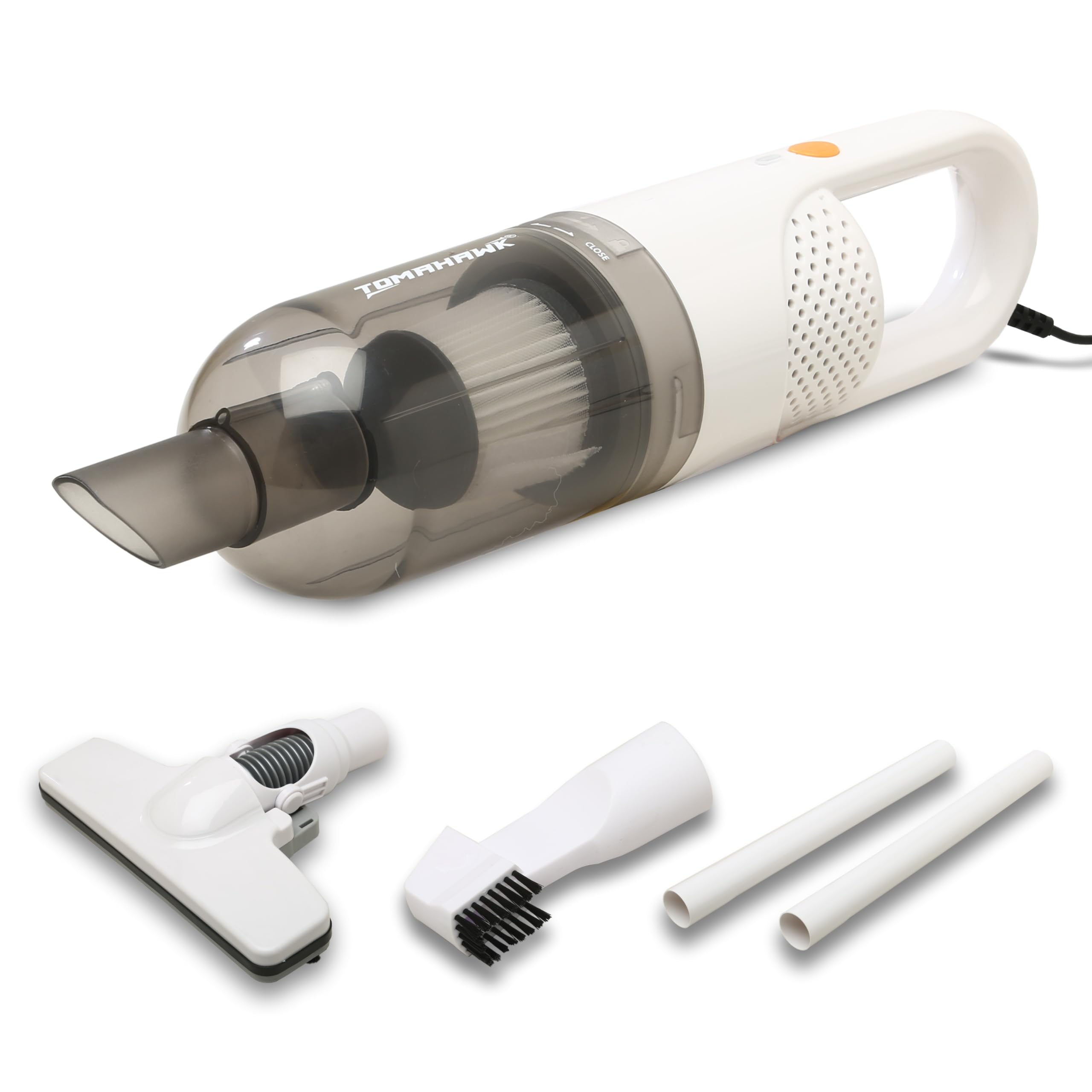 Tomahawk® TEV-363 Handheld Vacuum Cleaner, 350W Motor, Portable Wet & Dry Cleaning with Blower Function, 180° Swivel Head, Low Noise, Lightweight Design, GS & CE Certified-image-46