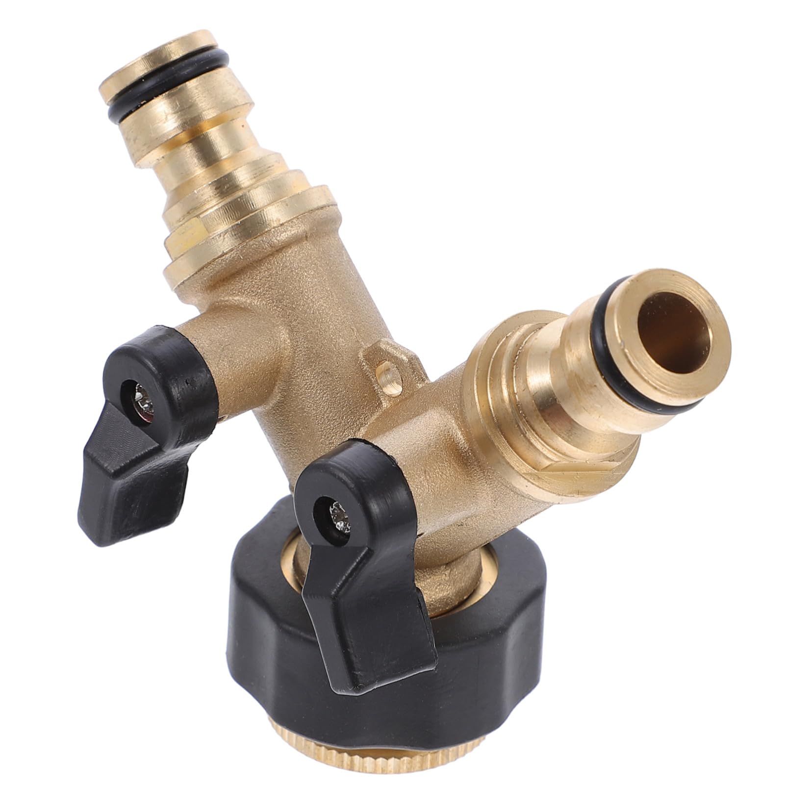 Adaptateur de robinet machine à laver avec inverseur et répartiteur eau