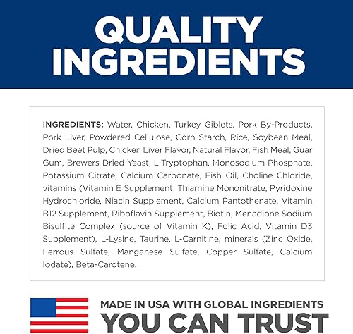 Miniatura 5 de Hills Science Diet Alimento húmedo para gatos adulto control urinario y de bolas de pelo receta salada de pollo Blanco