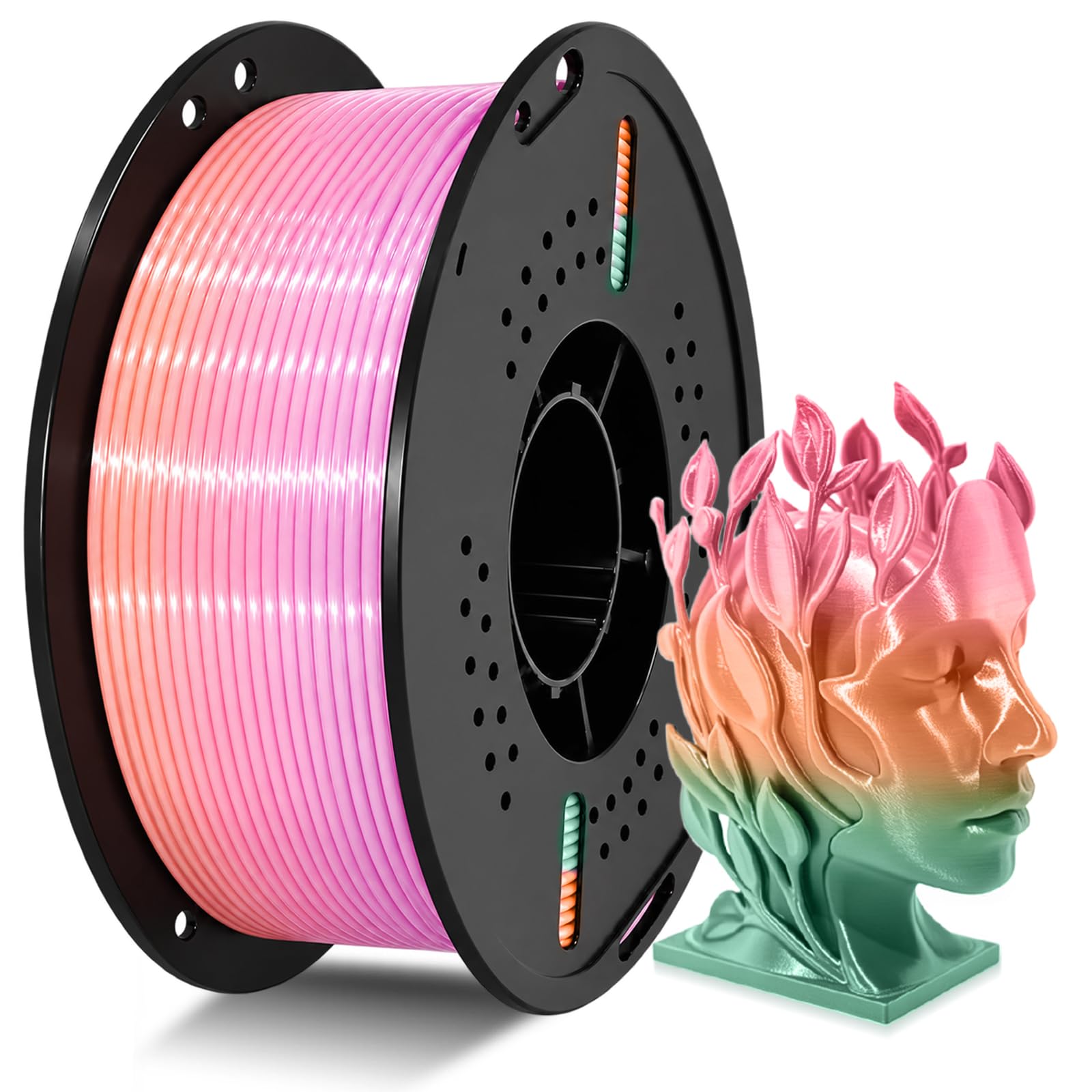 Multicolor Glow in the Dark 3D Printing Filament -12 Multicolor Glow in the Dark 3D Printing Filament -12