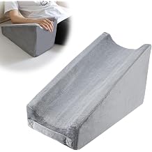 Wedge Cushion Armrest Cushion Inflatable Arm Raiser Cushion Injection Cushion Arm Lifting Cushion Arm Support Cushion for Relieving Pain Daily Armrest with Removable Cushion Cover