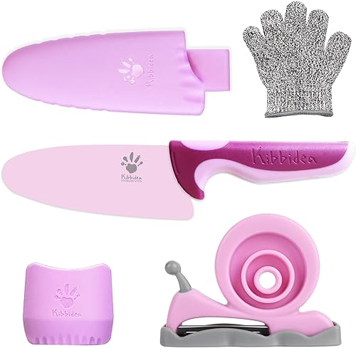 Desde picar verduras hasta cortar carne o rebanar pan y más, el práctico cuchillo de chef Kibbidea hace que cortar sea muy fácil. El mango