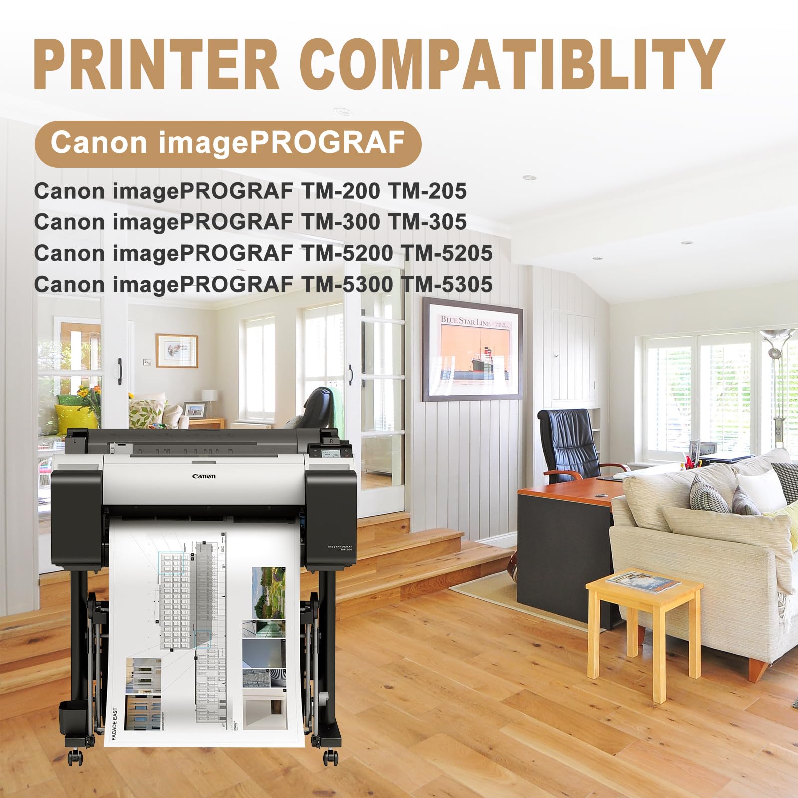 MC-31 - Scatola di manutenzione per Canon MC-31 1156C005, compatibile con imagePROGRAF TM-200/205/300/305 TM-5200/5205 TM-5300/5305 TA-20/30