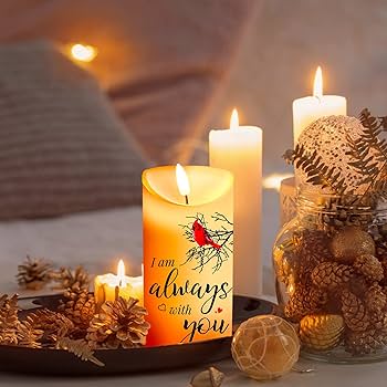 Amazon.co.jp : メモリアルキャンドル メモリアルギフト LEDメモリアル