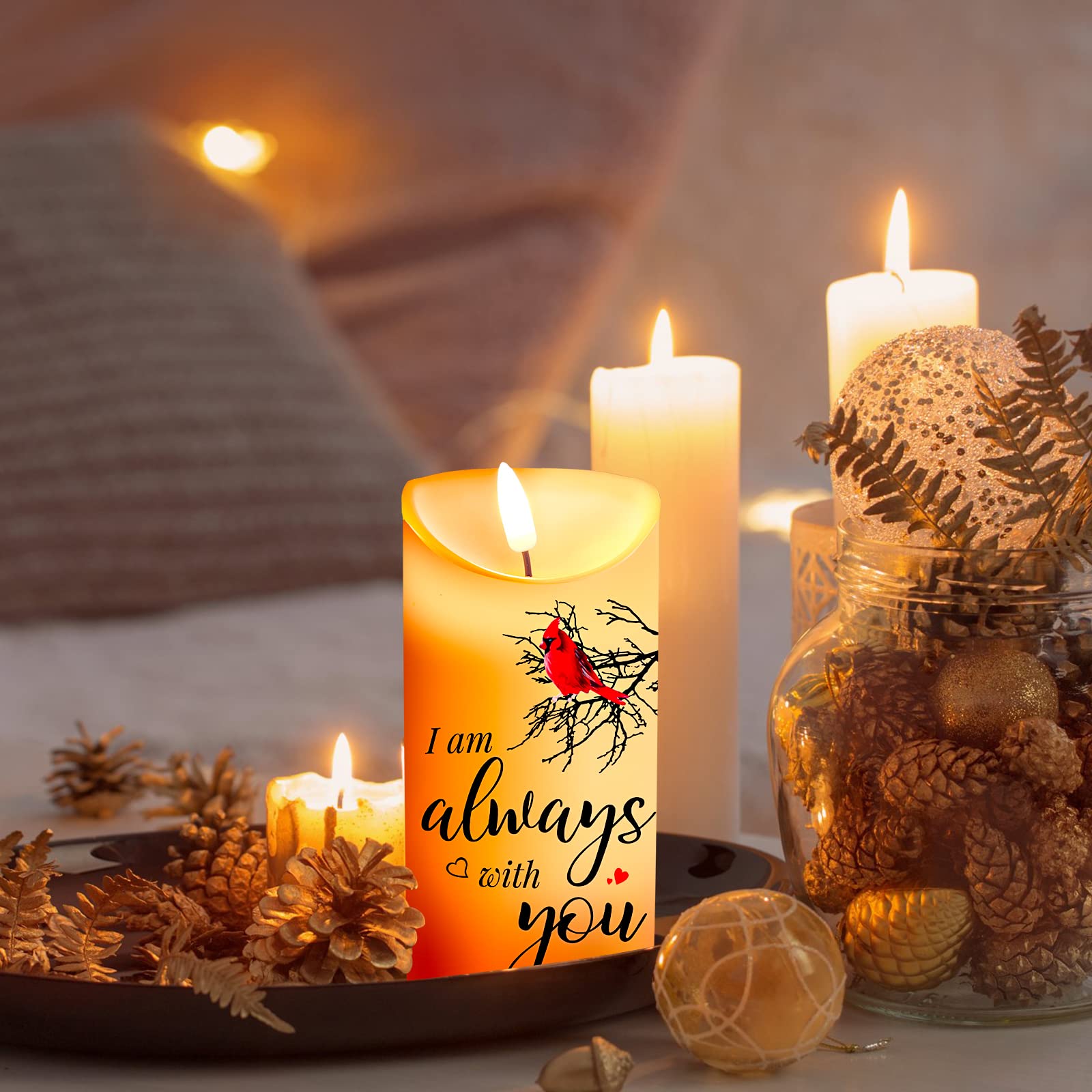 Amazon.co.jp : メモリアルキャンドル メモリアルギフト LEDメモリアル