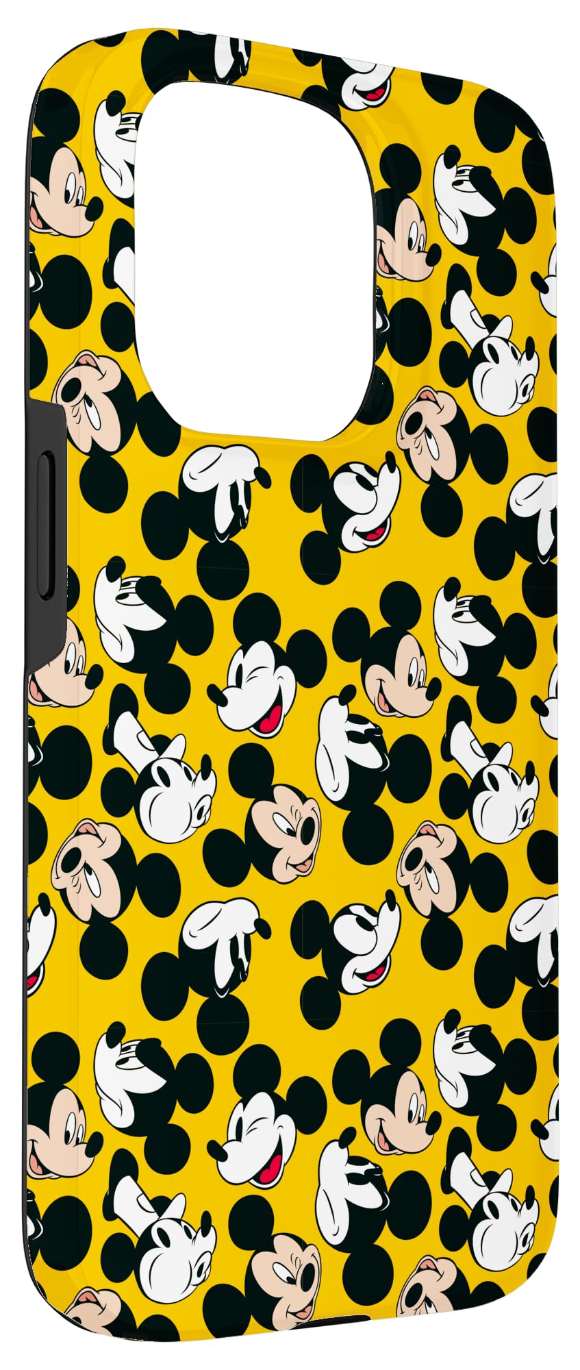 Custodia per iPhone 15 Pro Disney Topolino Giallo