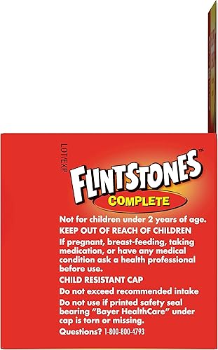 Miniatura 7 de Flintstones Complete Childrens Multivitamínico - 200 tabletas masticables