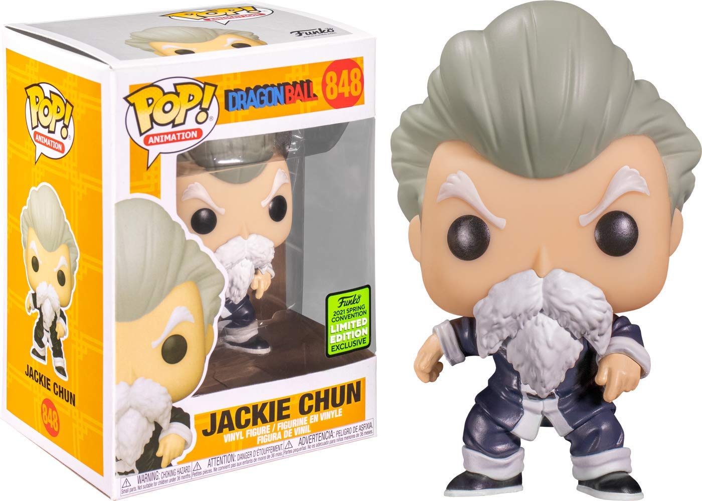 Amazon.com: Funko Pop! Animation Dragon Ball Jackie Chun Vinyl