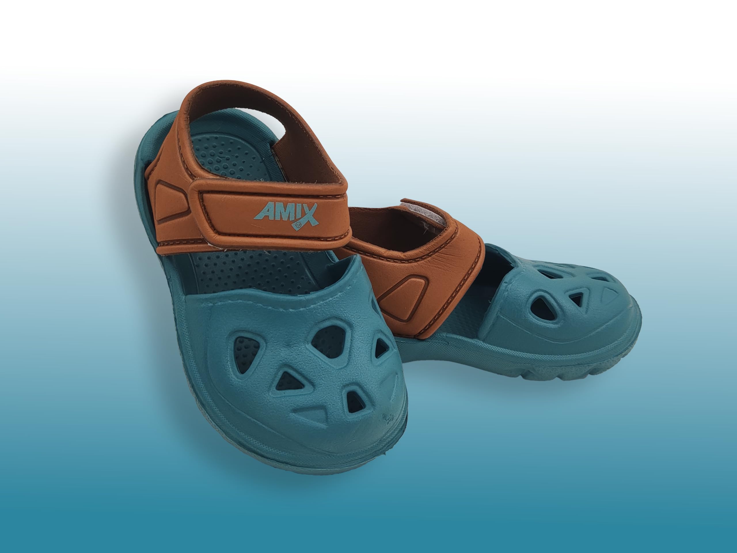 Amix Ciabatte Bambino e Bambina, Sandali Mare Bimbo e Bimba, Pantofole in Gomma per Piscina e Asilo
